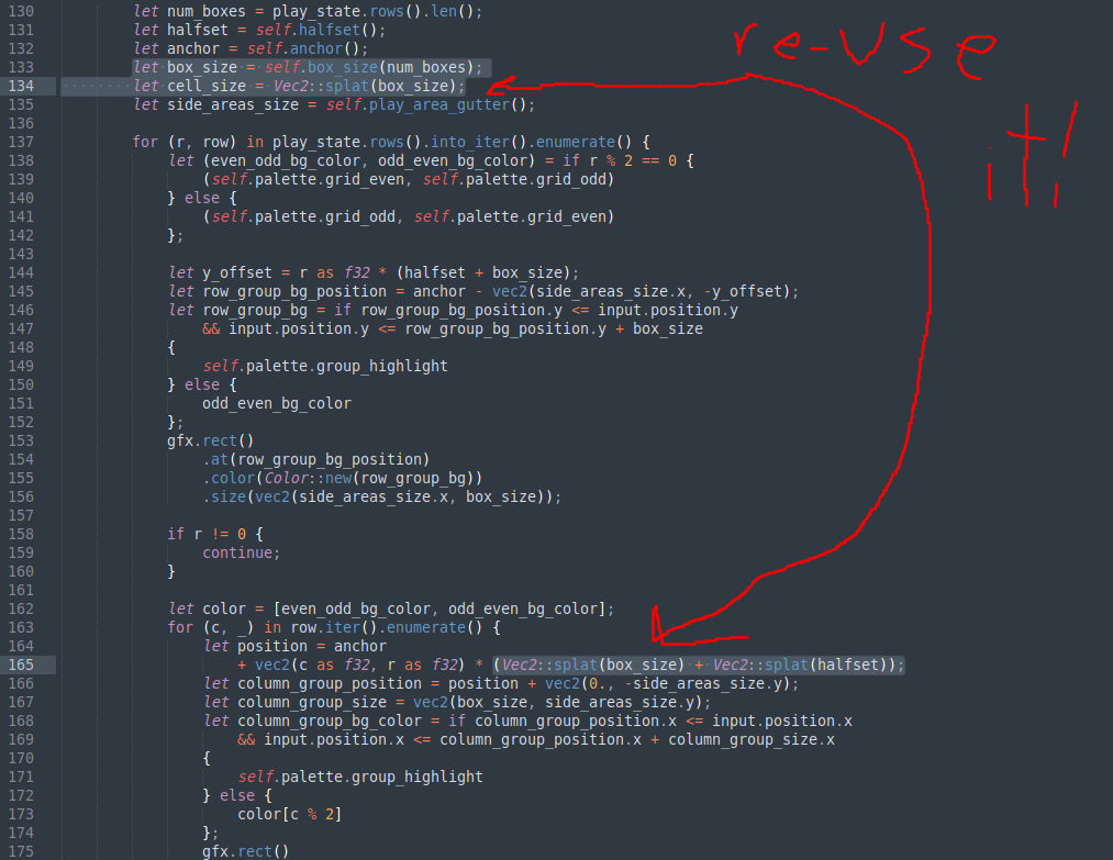 de-duplicating structs created within loops