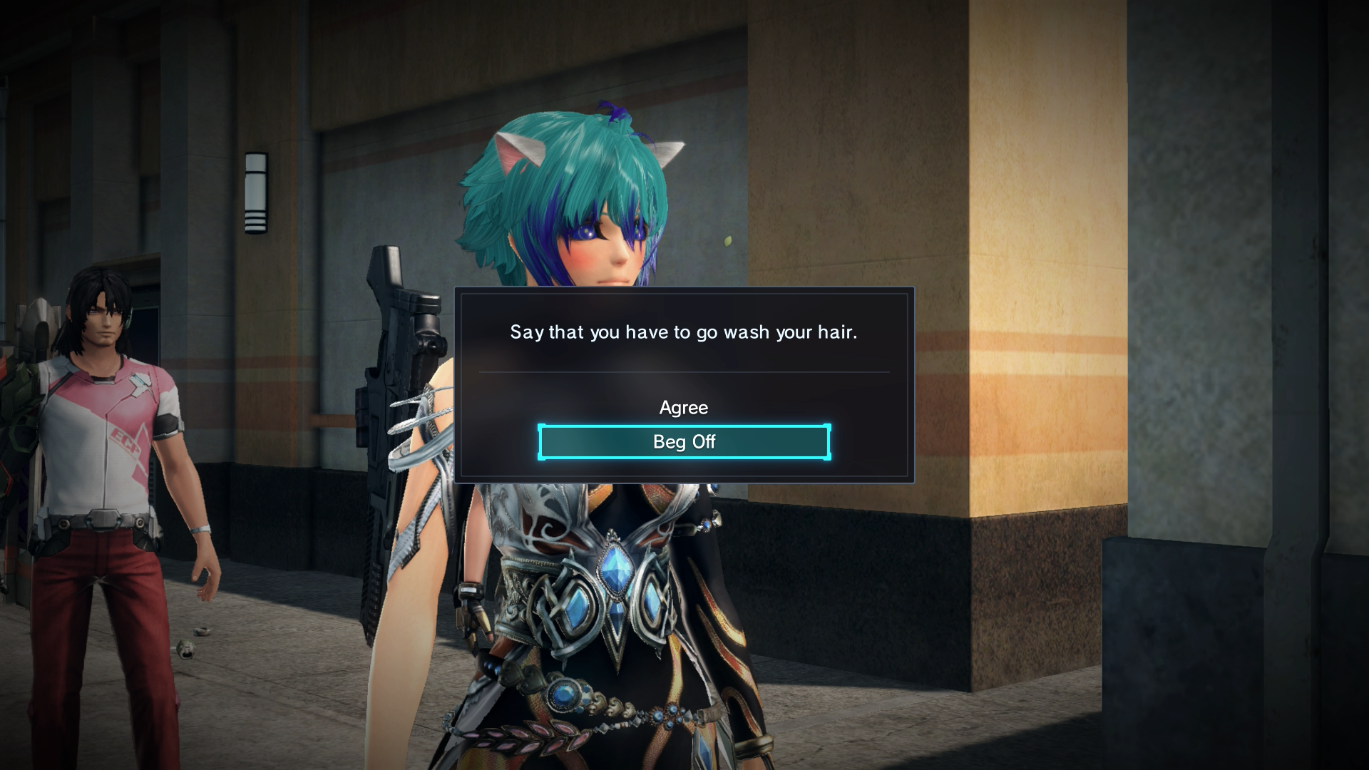Xenoblade Chronicles X says it all for me. Let me think about it in the shower for a minute