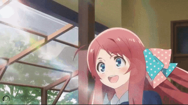 zombielandsaga clip of the main character before she becomes a zombie